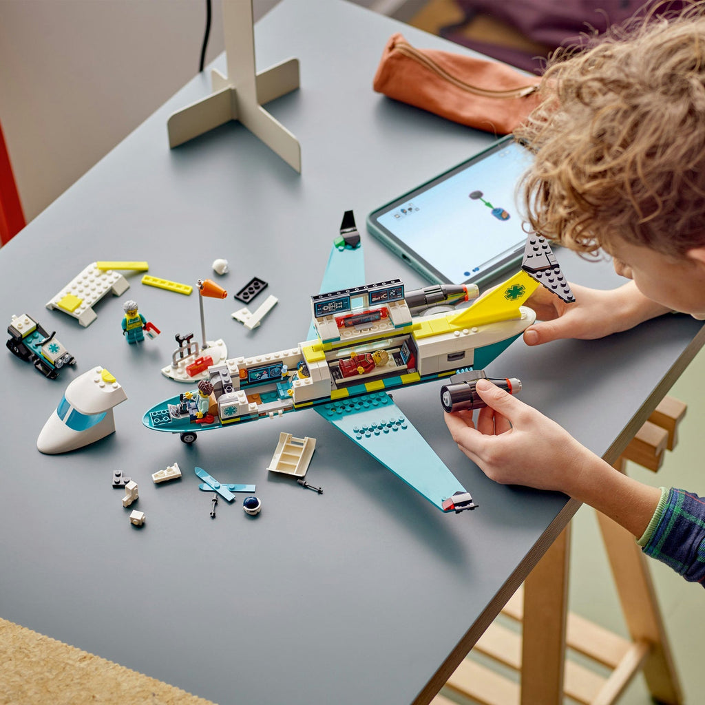 LEGO? City Emergency Air Ambulance Airplane
