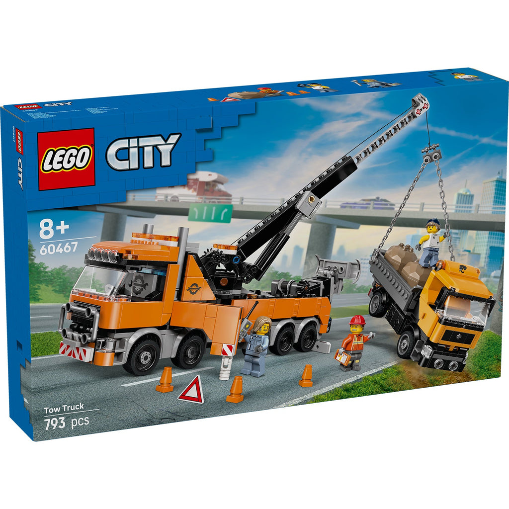 LEGO? City Heavy-Duty Recovery Tow Truck with Crane