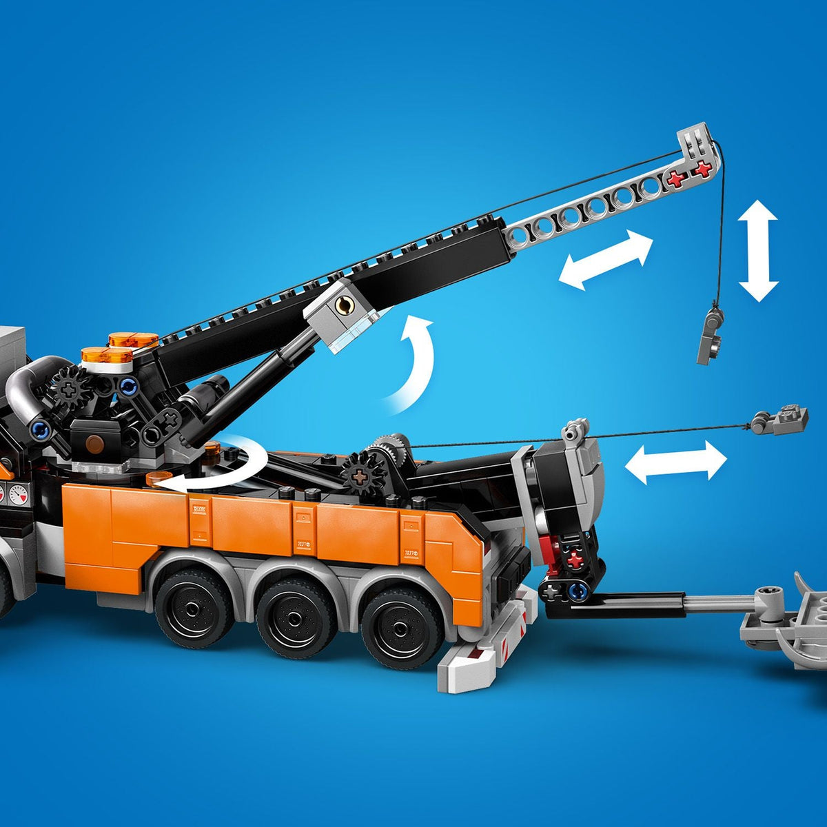 LEGO? City Heavy-Duty Recovery Tow Truck with Crane