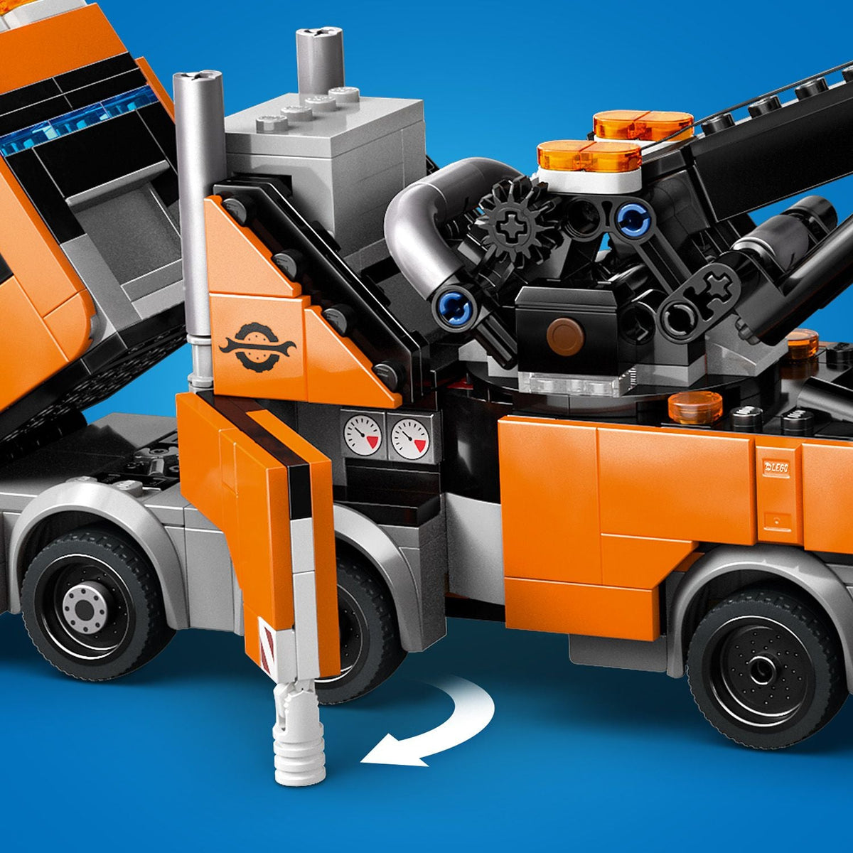 LEGO? City Heavy-Duty Recovery Tow Truck with Crane