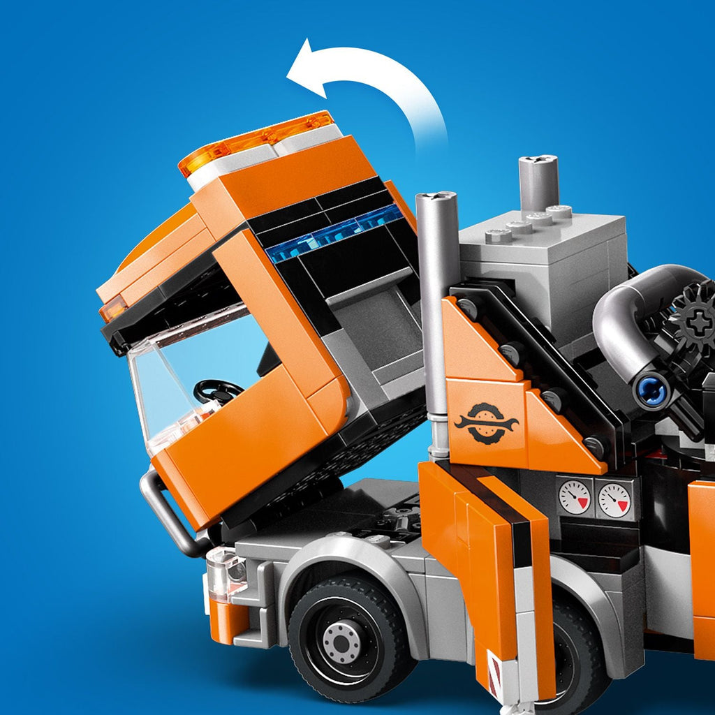 LEGO? City Heavy-Duty Recovery Tow Truck with Crane