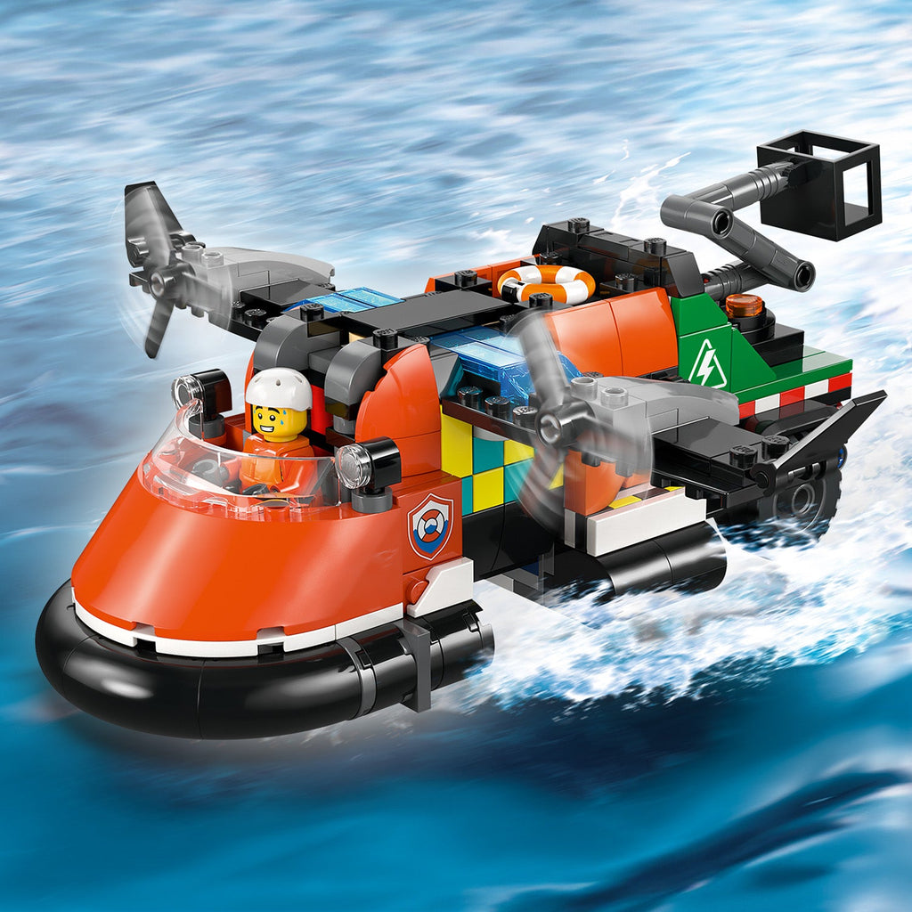 LEGO? City Airplane, Service Truck & Hovercraft Remix