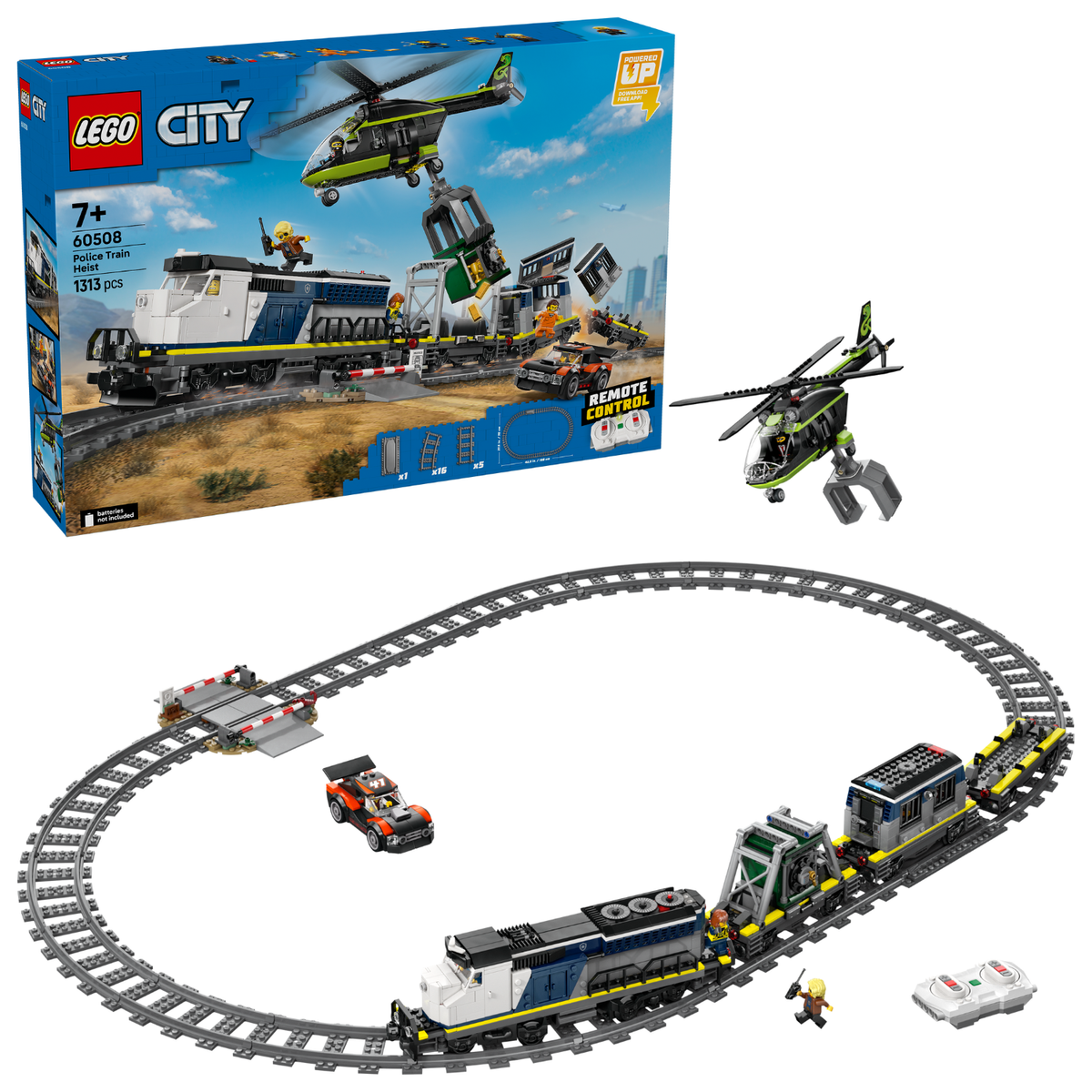 LEGO? City Police Train Heist