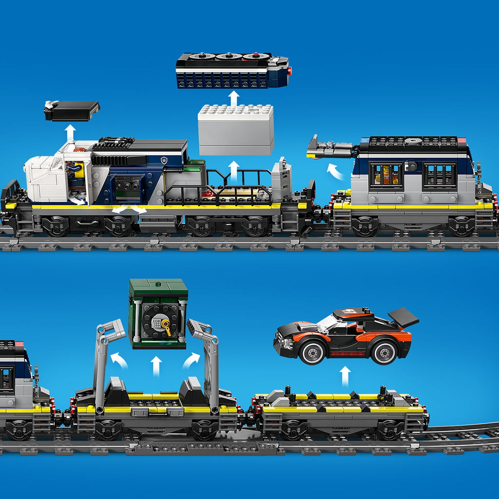 LEGO? City Police Train Heist