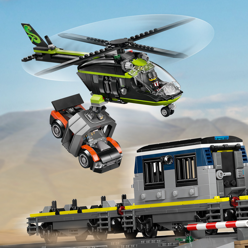 LEGO? City Police Train Heist