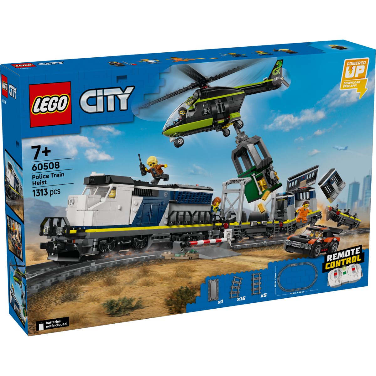 LEGO? City Police Train Heist