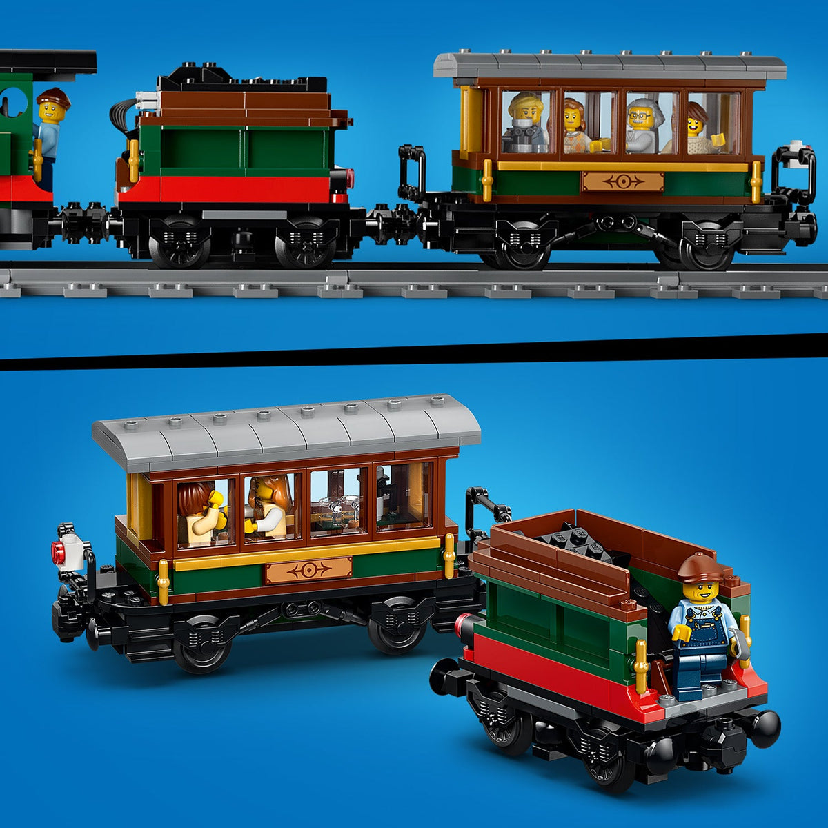 LEGO? City Vintage Steam Train