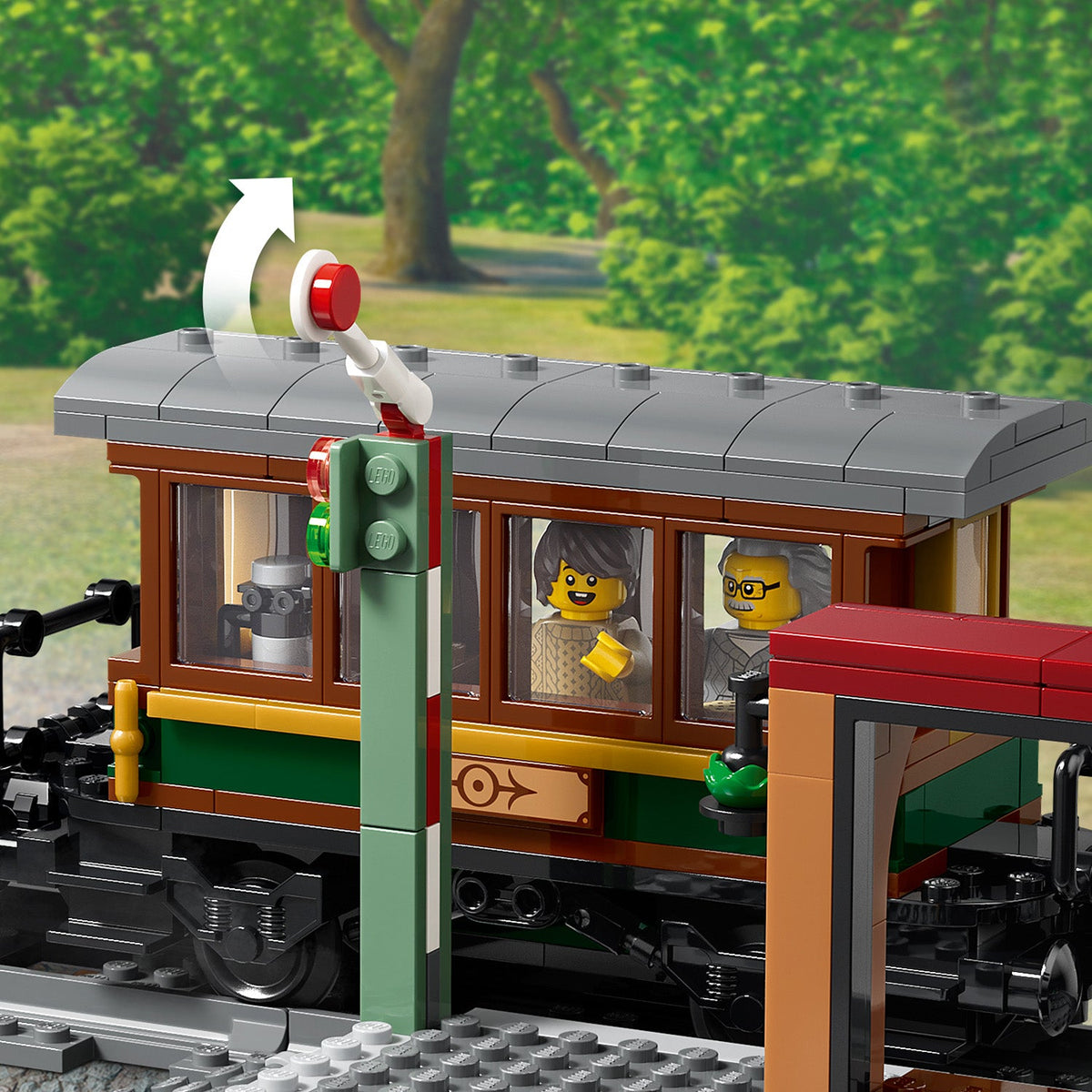 LEGO? City Vintage Steam Train