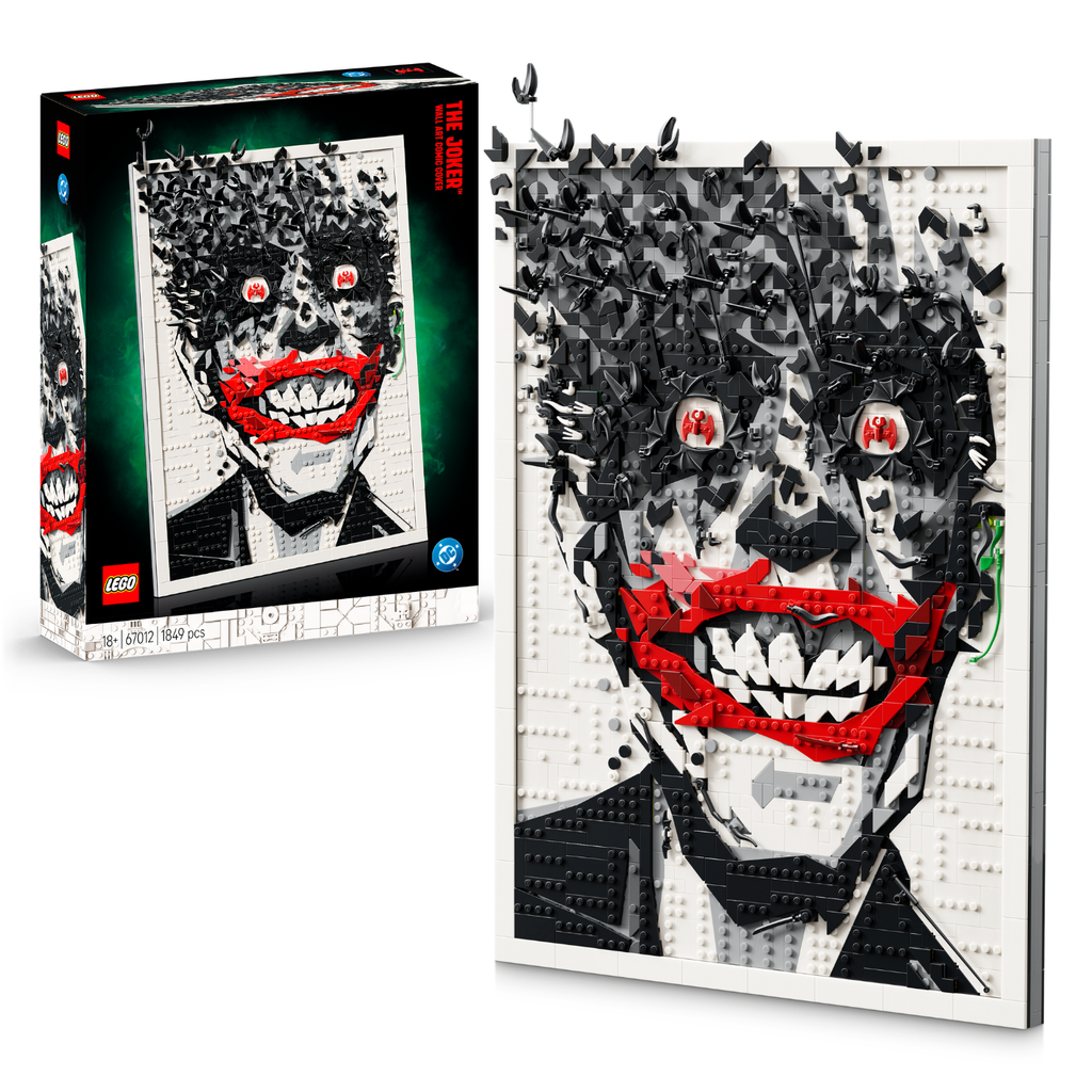 LEGO? DC Batman? The Joker? Wall Art Comic Cover