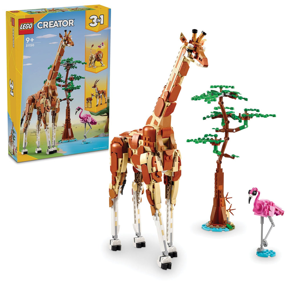 LEGO? Creator 3-in-1 Wild Safari Animals