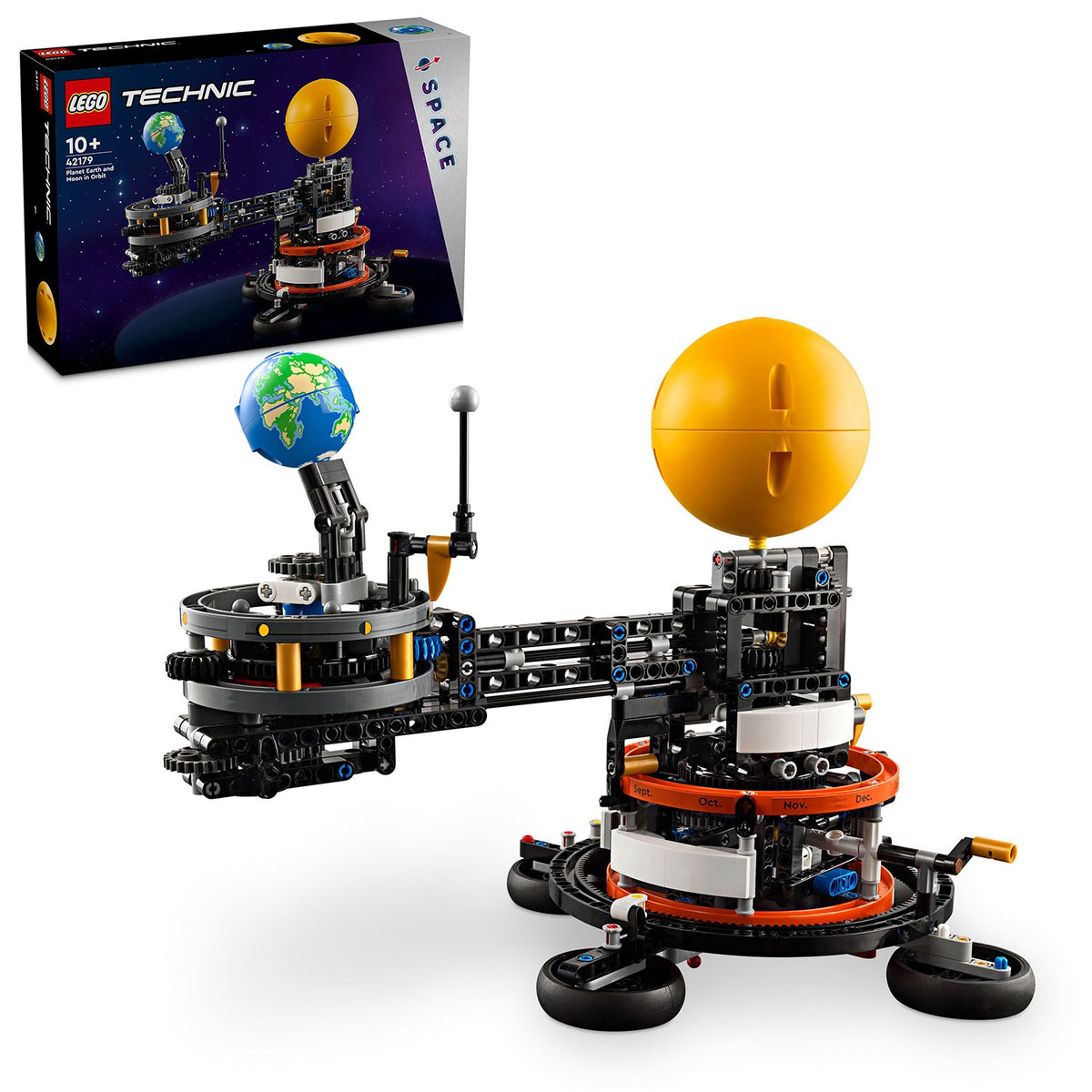 LEGO? Technic Planet Earth and Moon in Orbit
