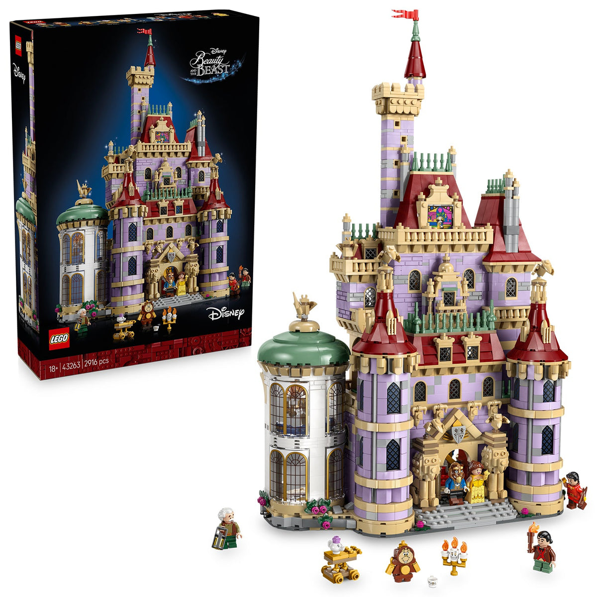 LEGO? | Disney Princess Beauty and the Beast Castle