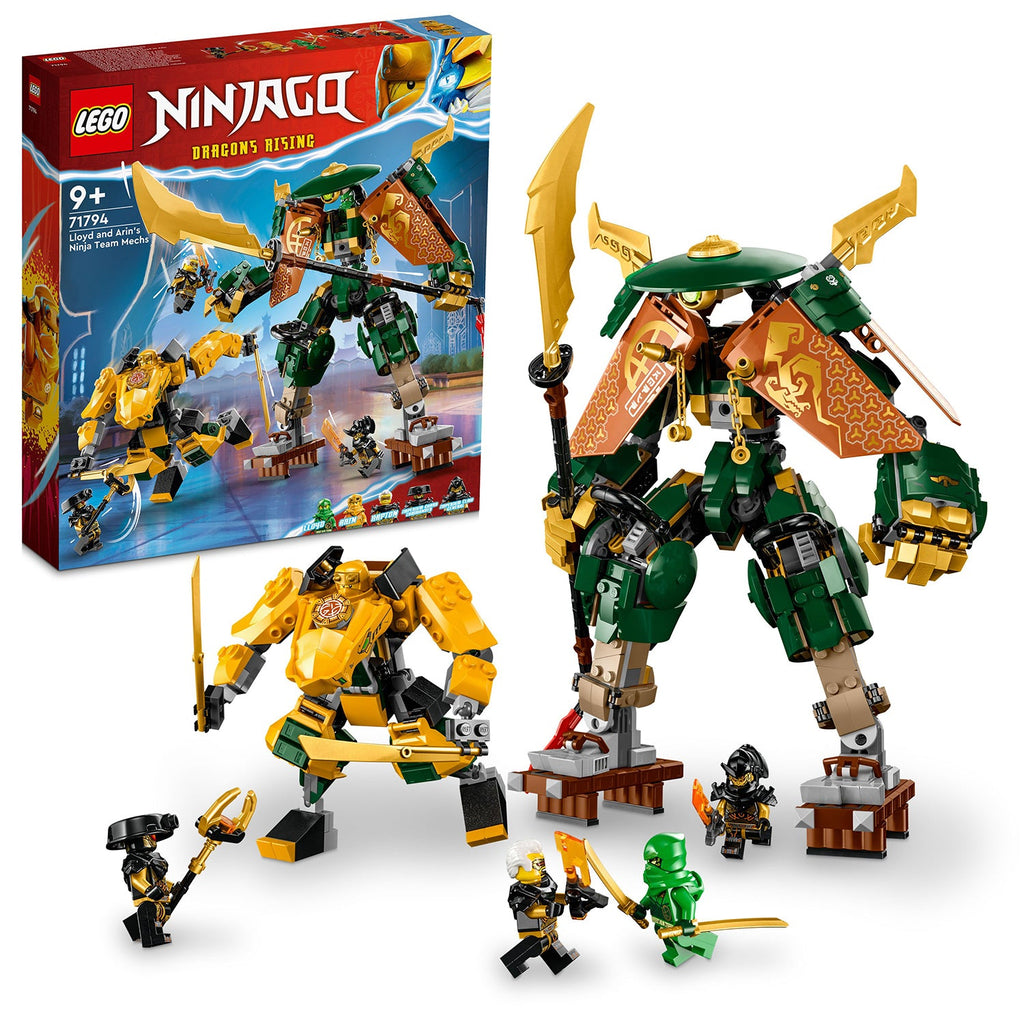 LEGO? NINJAGO? Lloyd and Arin's Ninja Team Mechs