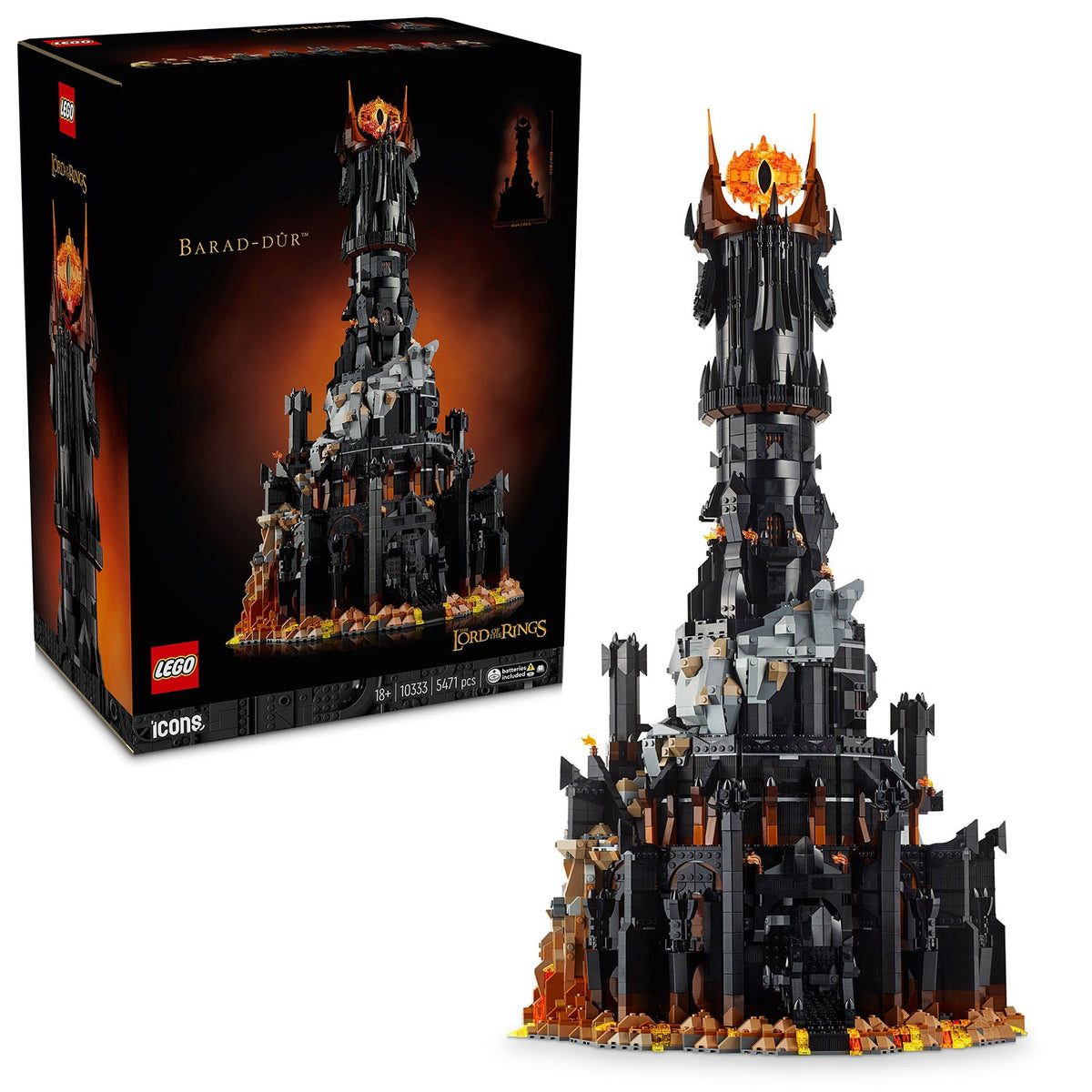 LEGO? Icons The Lord of the Rings: Barad-d?r?
