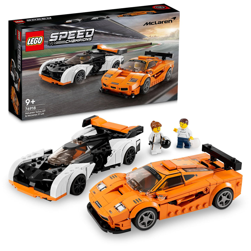 LEGO? Speed Champions McLaren Solus GT and F1 LM