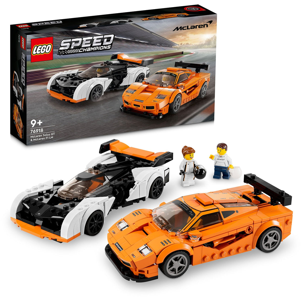 LEGO? Speed Champions McLaren Solus GT and F1 LM