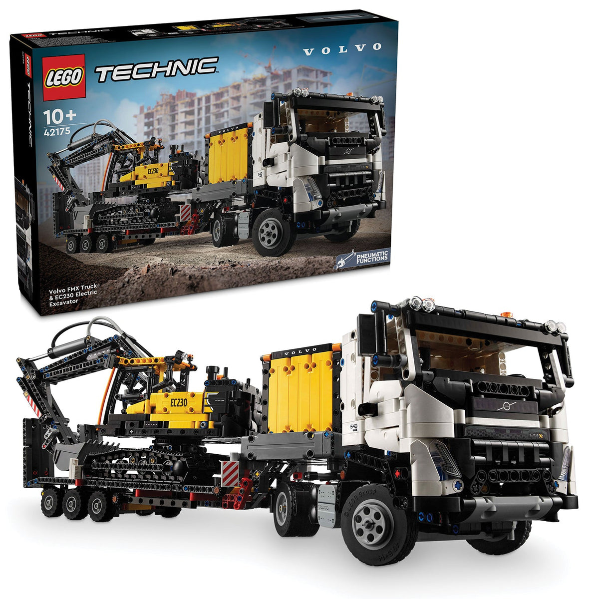 LEGO? Technic Volvo FMX Truck & EC230 Electric Excavator