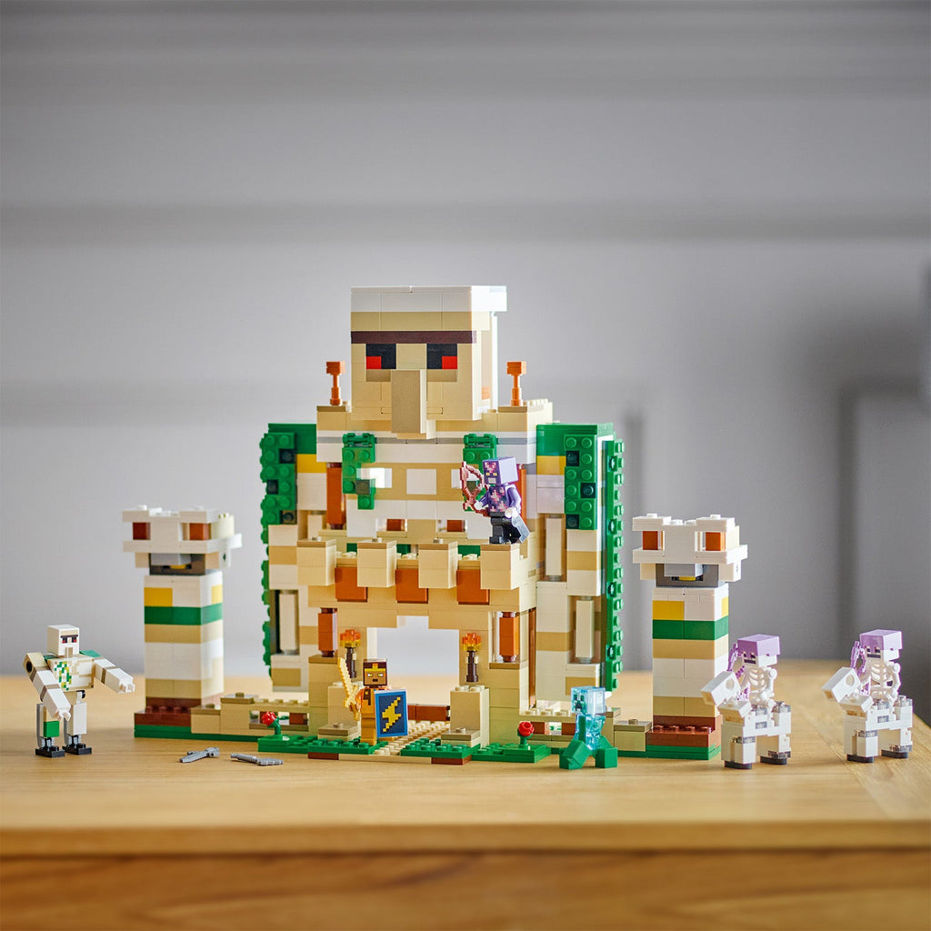 LEGO? Minecraft? The Iron Golem Fortress