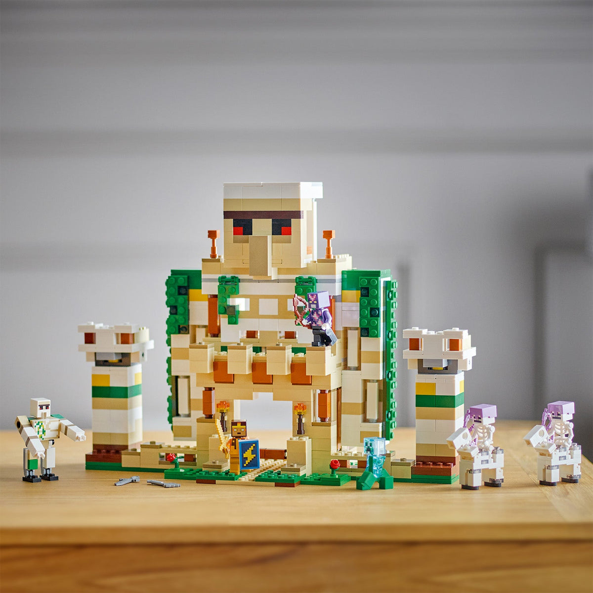 LEGO? Minecraft? The Iron Golem Fortress
