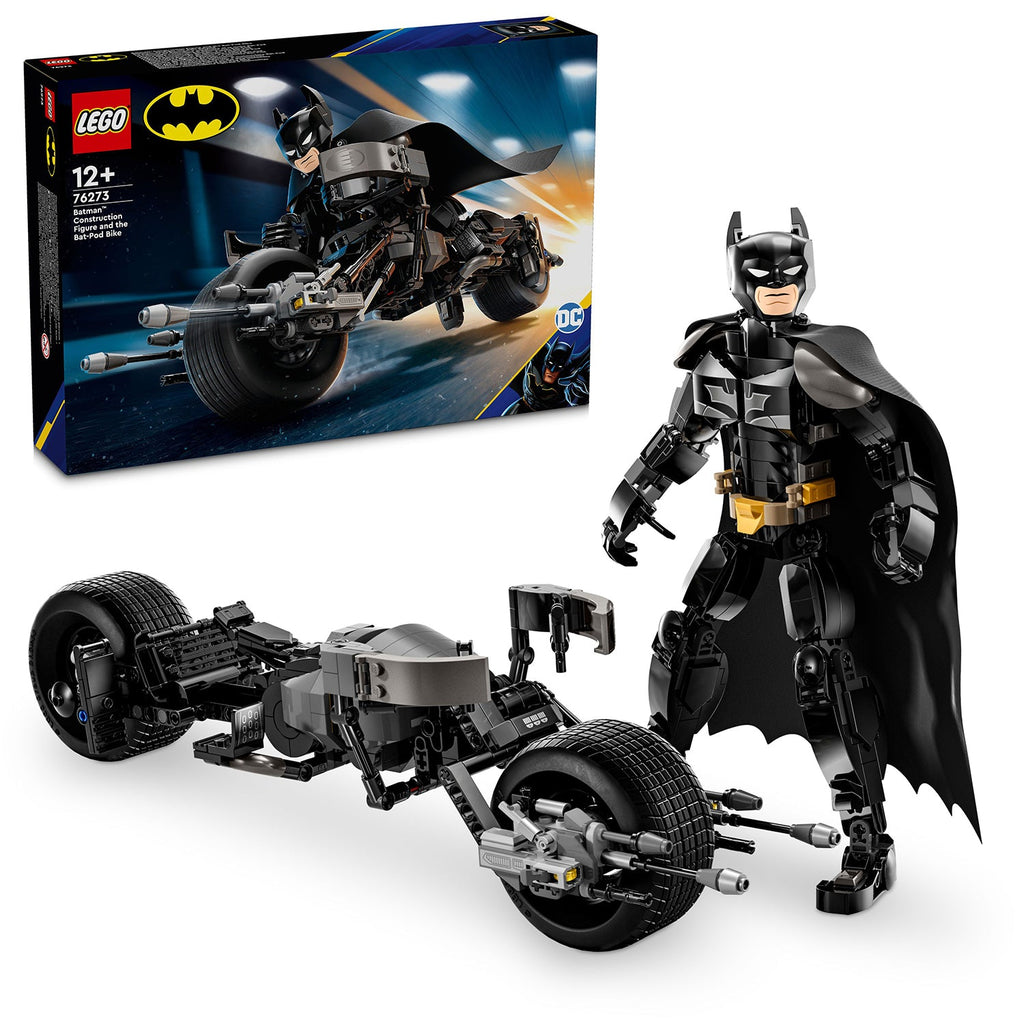 LEGO? DC Batman?: Batman Construction Figure & the Bat-Pod Bike