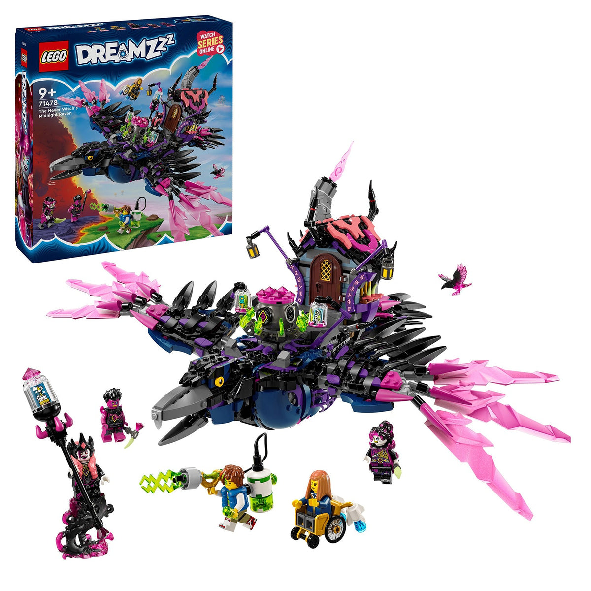 LEGO? DREAMZzz? The Never Witch's Midnight Raven