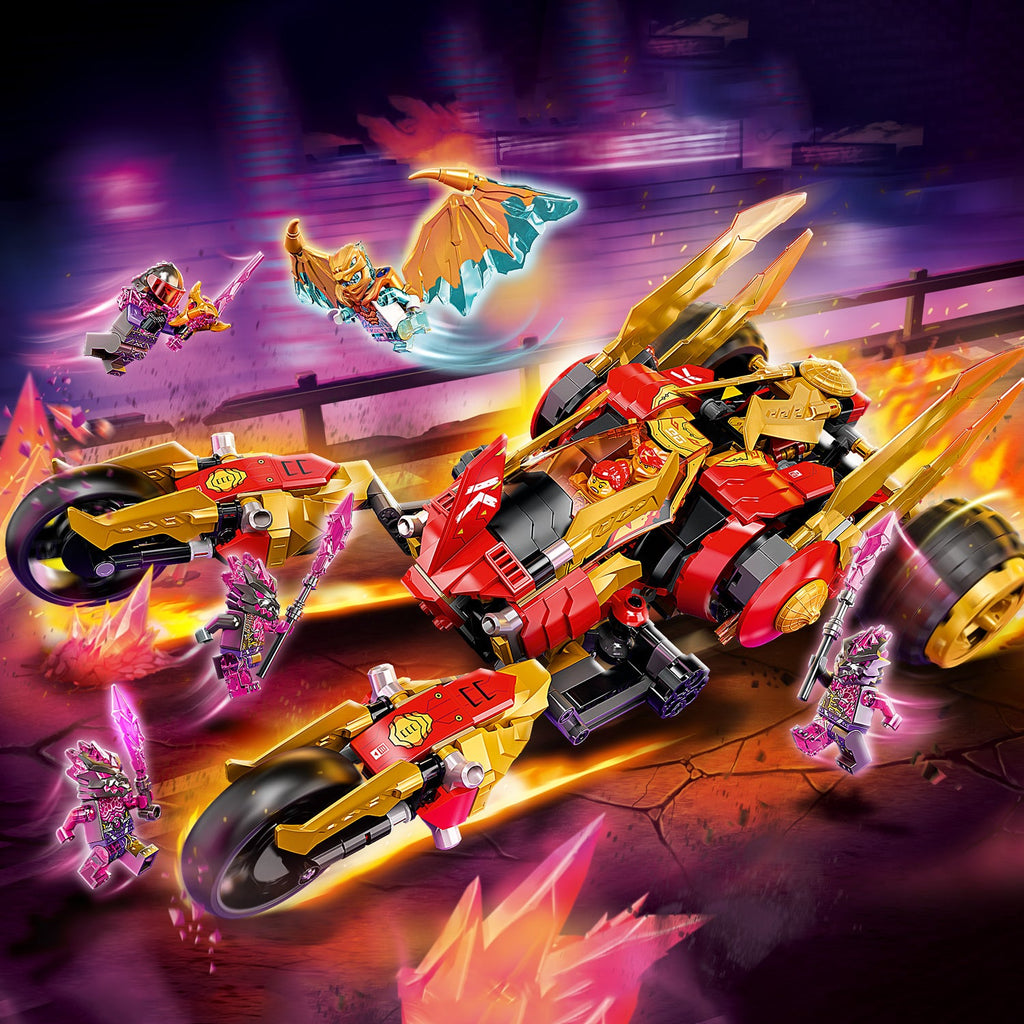 LEGO? NINJAGO? Kai's Golden Dragon Raider