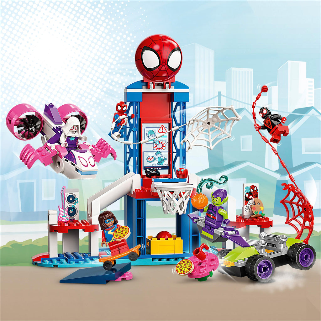 LEGO? Marvel Spidey And His Amazing Friends Spider-Man Webquarters Hangout