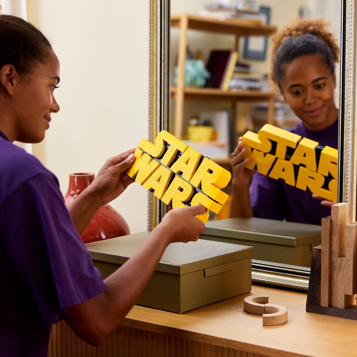 LEGO? Star Wars? Brick-Built Star Wars Logo