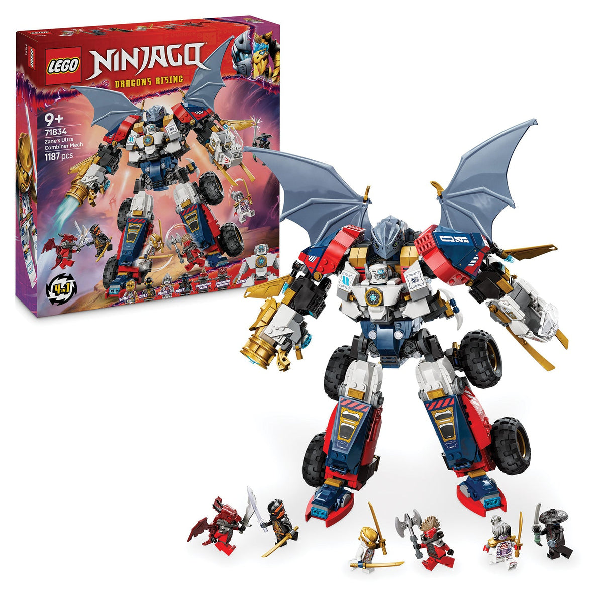 LEGO? NINJAGO? Zane's Ultra Combiner Mech