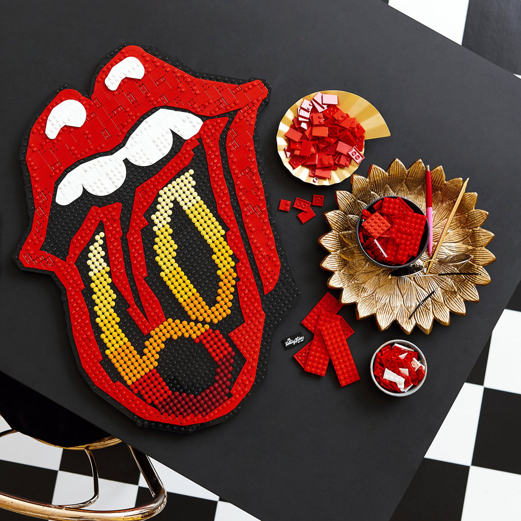 LEGO? Art The Rolling Stones