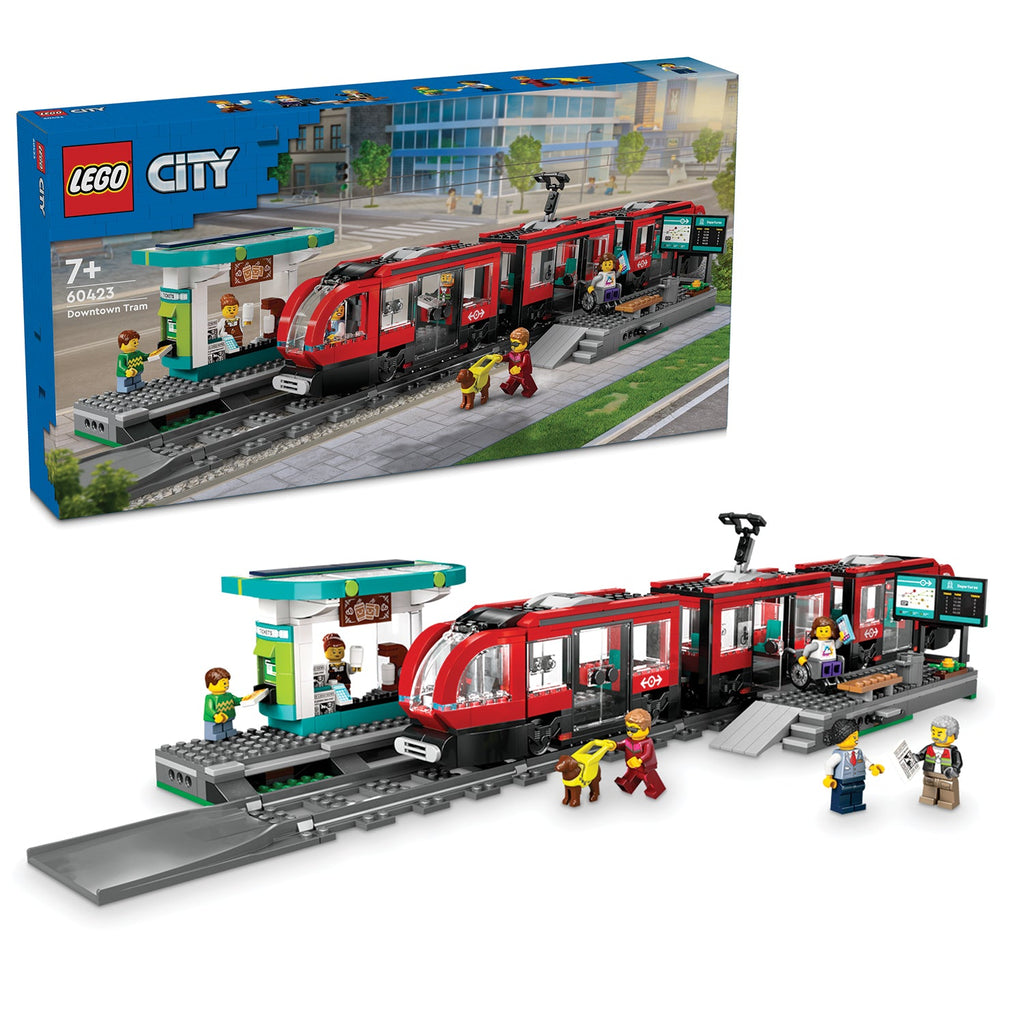 LEGO? City Downtown Tram and Station