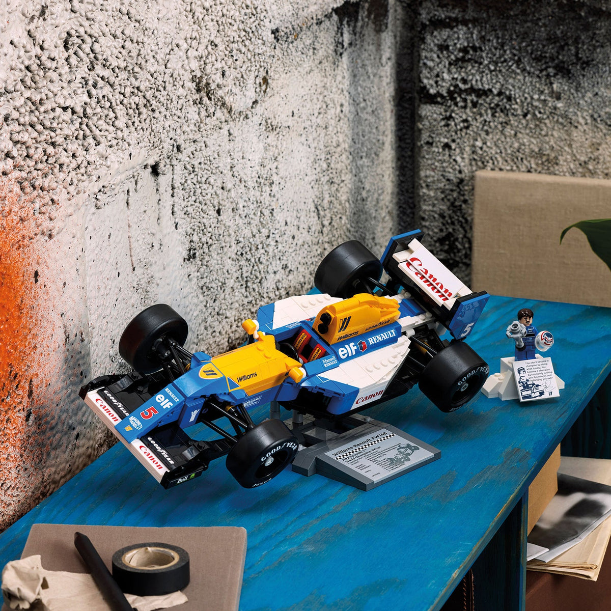LEGO? Icons Williams Racing FW14B & Nigel Mansell