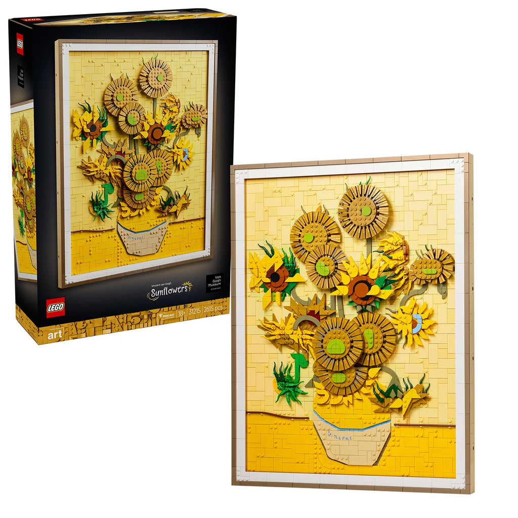 LEGO? Art Vincent van Gogh ¨C Sunflowers