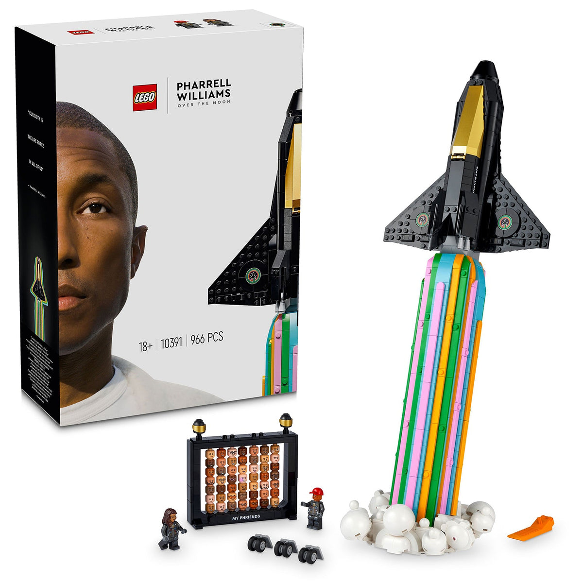 LEGO? Icons Over the Moon with Pharrell Williams