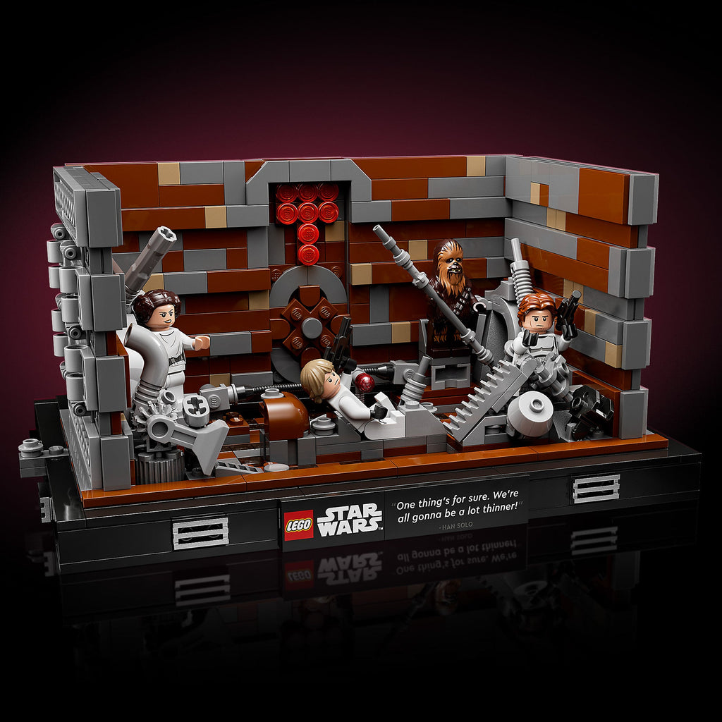 LEGO? Star Wars? Death Star? Trash Compactor Diorama