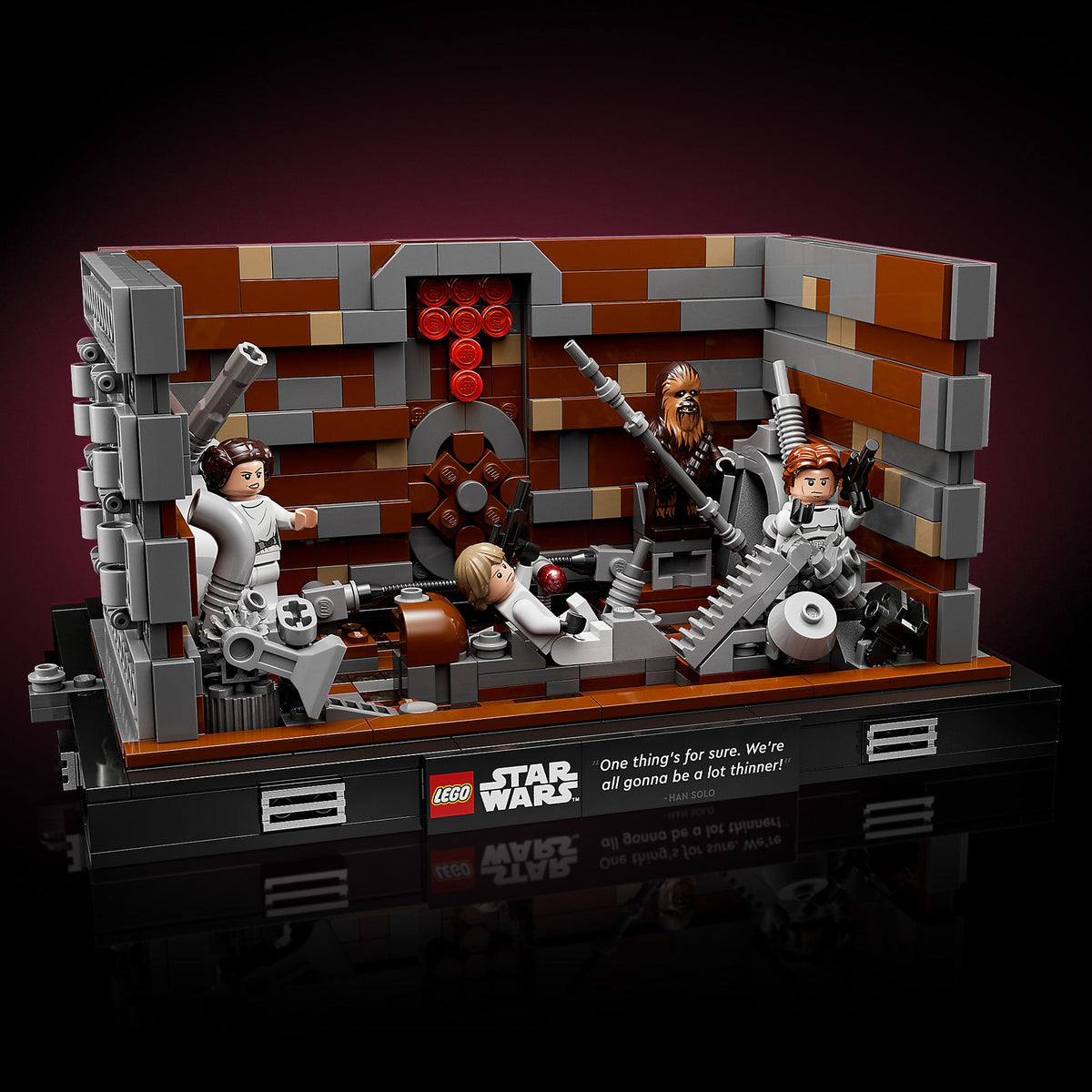 LEGO? Star Wars? Death Star? Trash Compactor Diorama