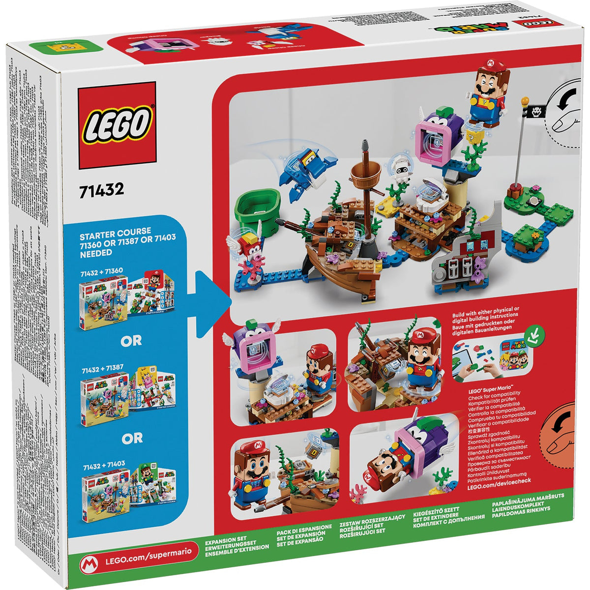 LEGO? Super Mario? Dorrie's Sunken Shipwreck Adventure Expansion Set