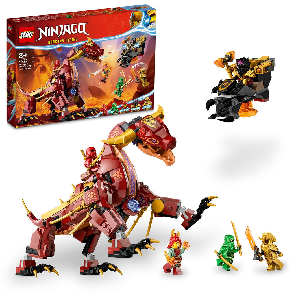 LEGO? NINJAGO? Heatwave Transforming Lava Dragon