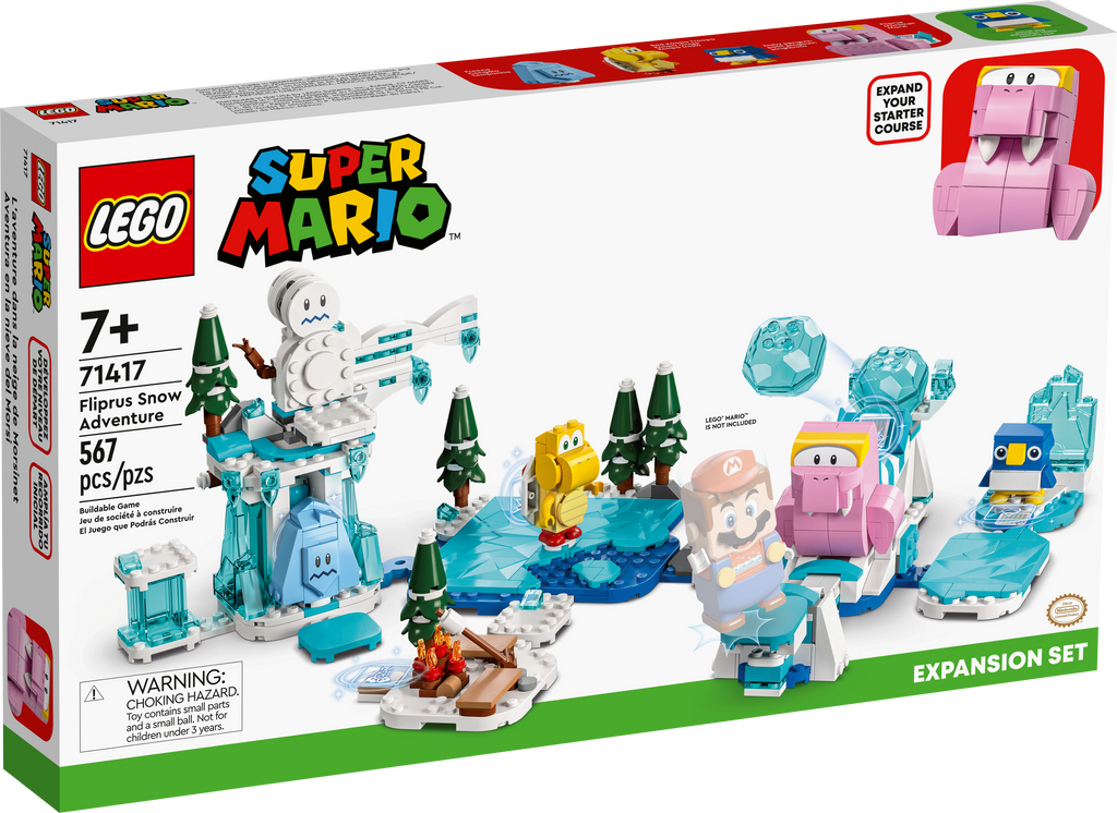 LEGO? Super Mario? Fliprus Snow Adventure Expansion Set