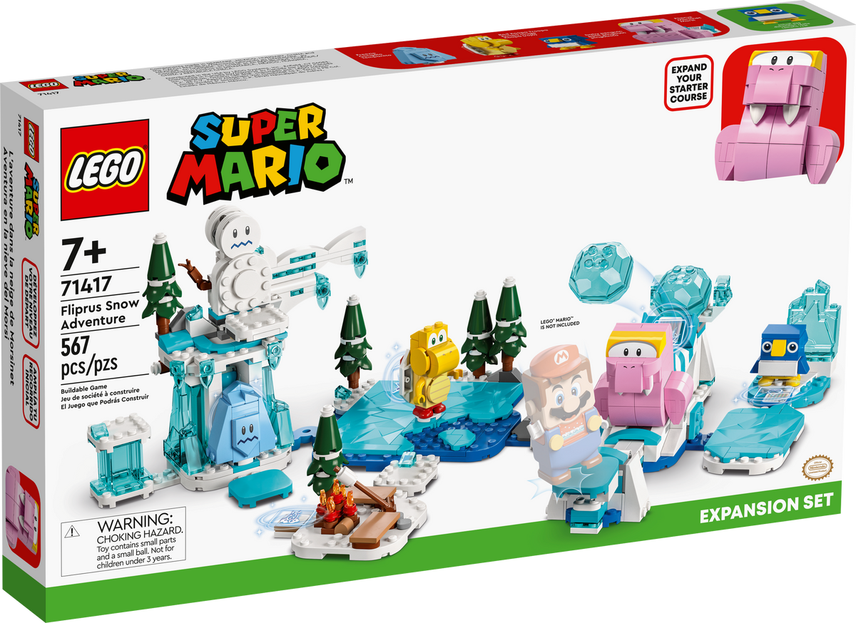 LEGO? Super Mario? Fliprus Snow Adventure Expansion Set