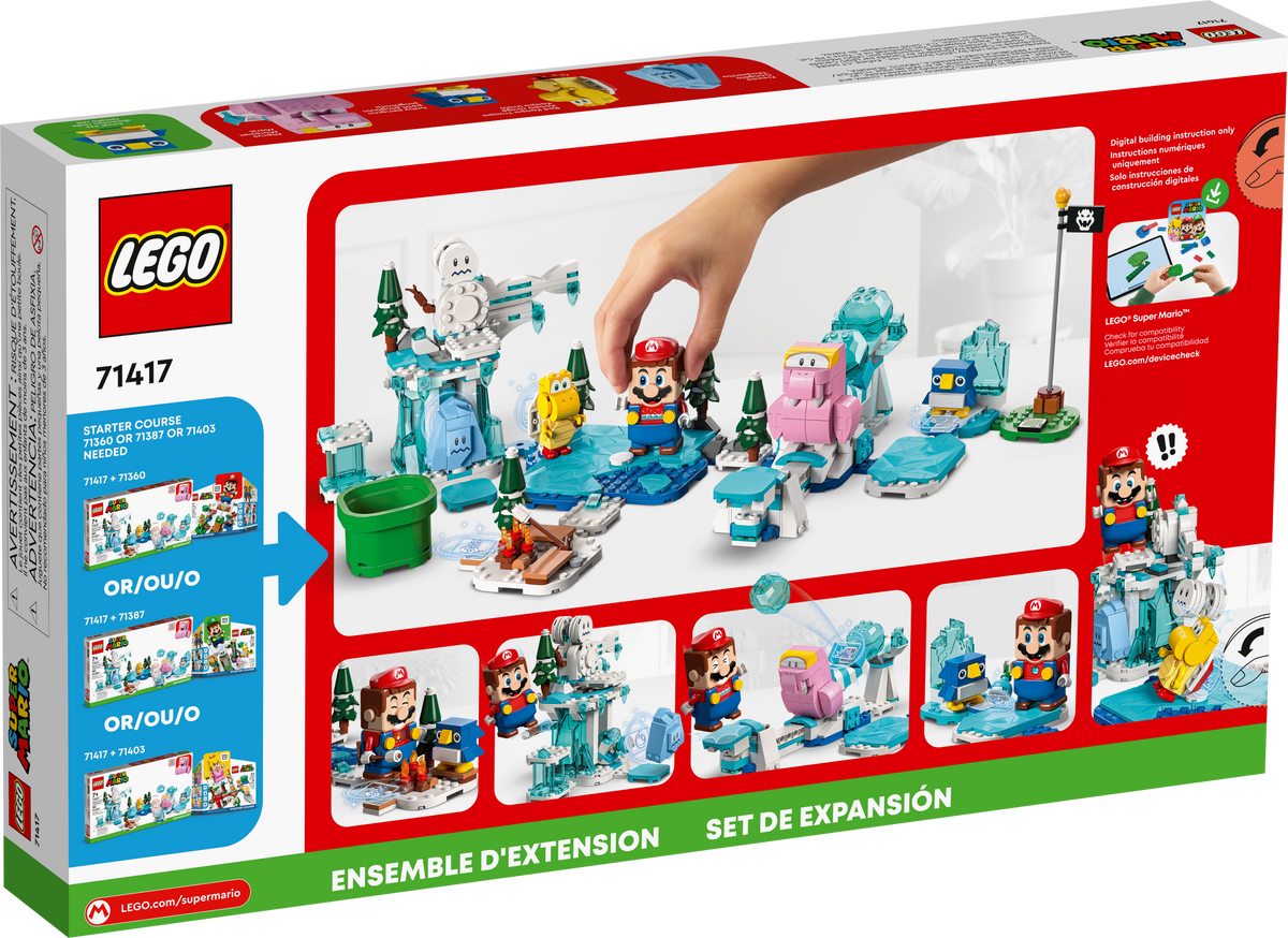 LEGO? Super Mario? Fliprus Snow Adventure Expansion Set