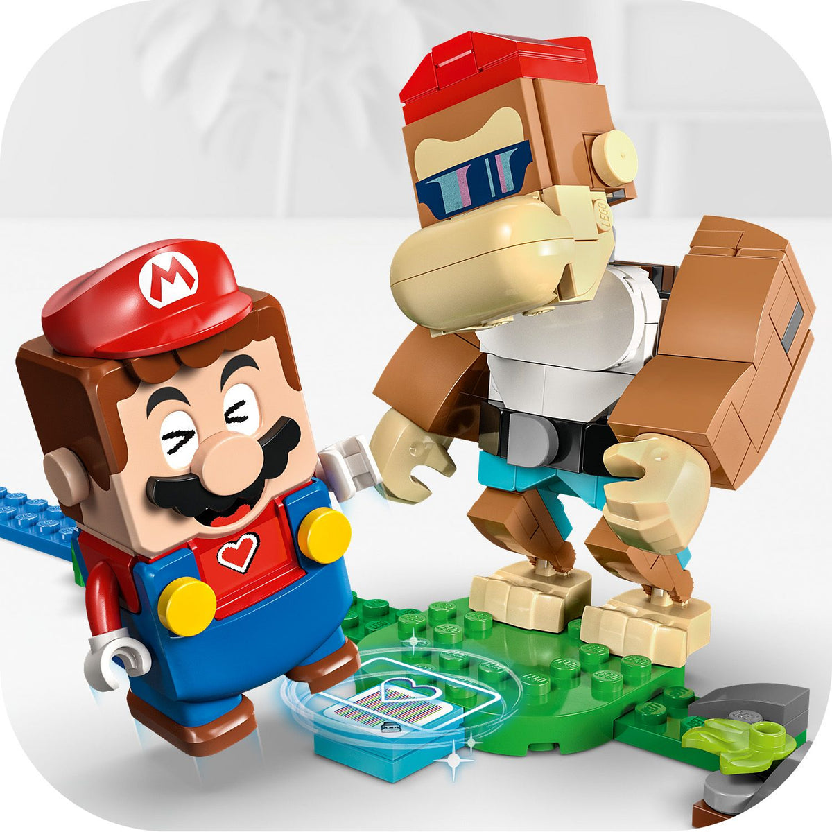 LEGO? Super Mario? Diddy Kong's Mine Cart Ride Expansion Set