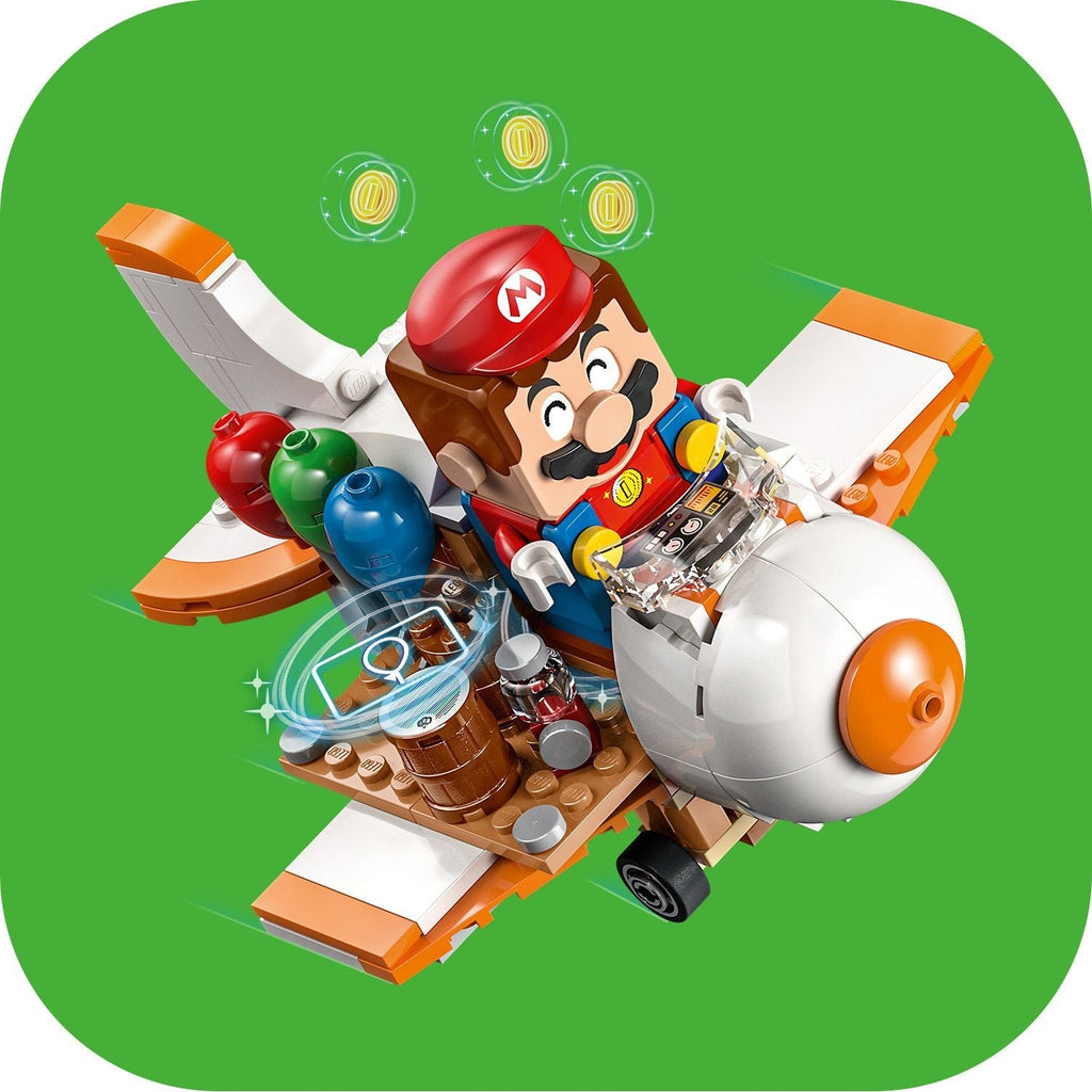 LEGO? Super Mario? Diddy Kong's Mine Cart Ride Expansion Set