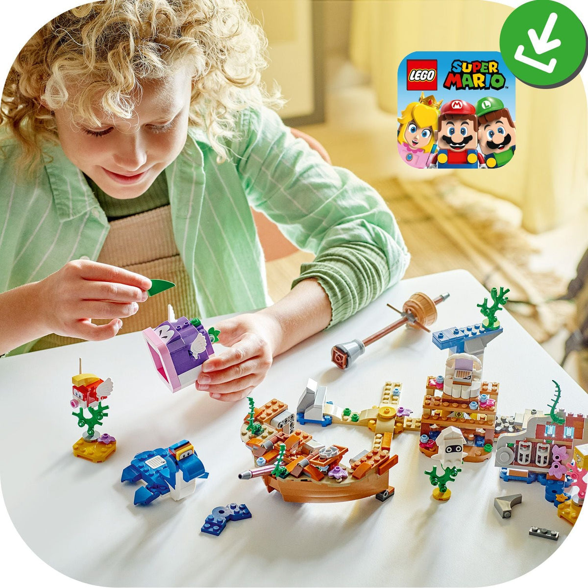 LEGO? Super Mario? Dorrie's Sunken Shipwreck Adventure Expansion Set