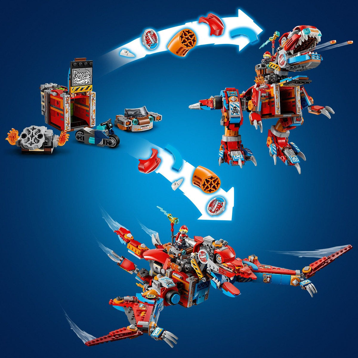 LEGO? DREAMZzz? Cooper's Robot Dinosaur C-Rex