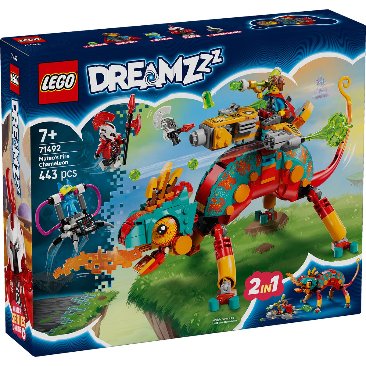 LEGO? DREAMZzz? Mateo's Fire Chameleon