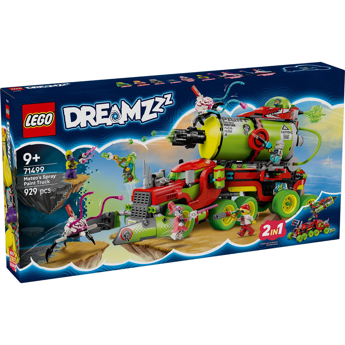 LEGO? DREAMZzz? Mateo's Spray Paint Truck