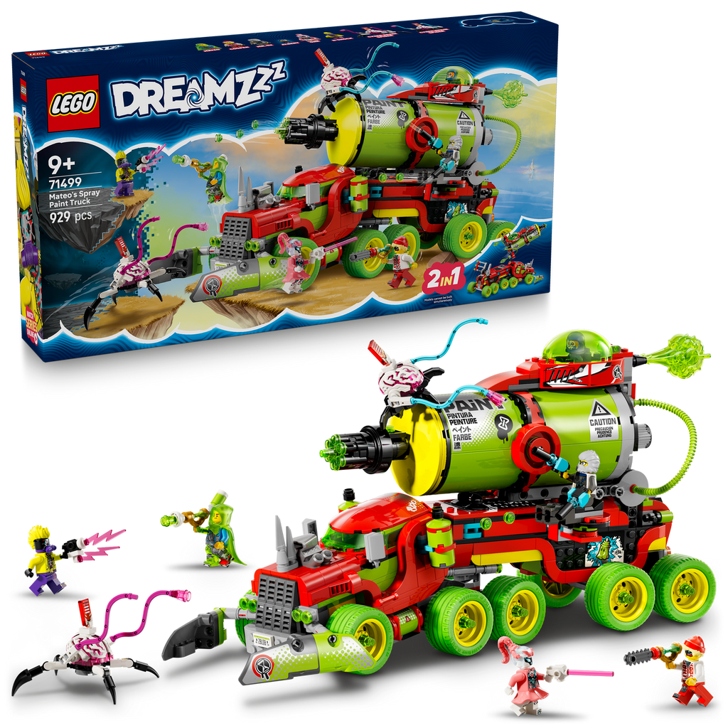 LEGO? DREAMZzz? Mateo's Spray Paint Truck