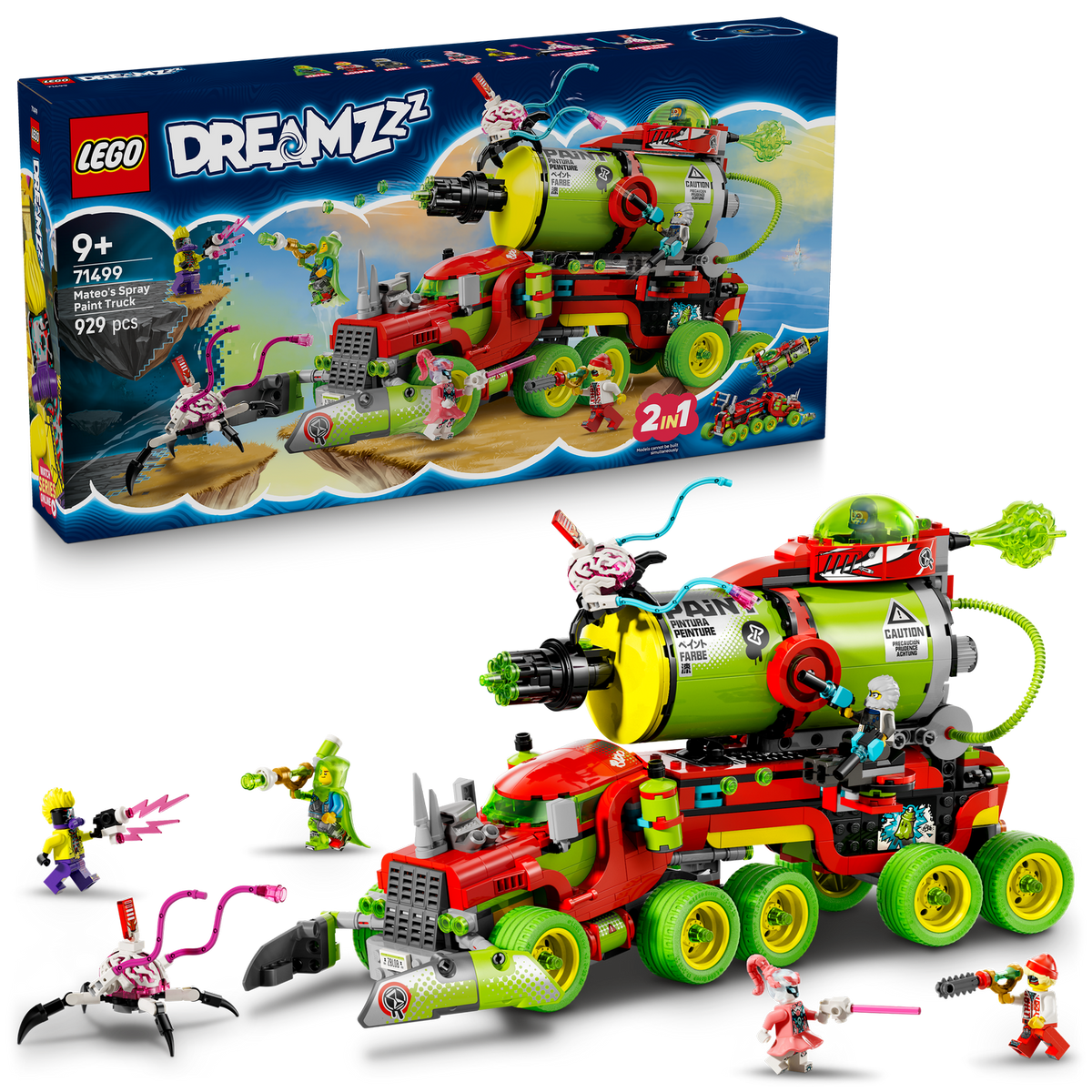 LEGO? DREAMZzz? Mateo's Spray Paint Truck