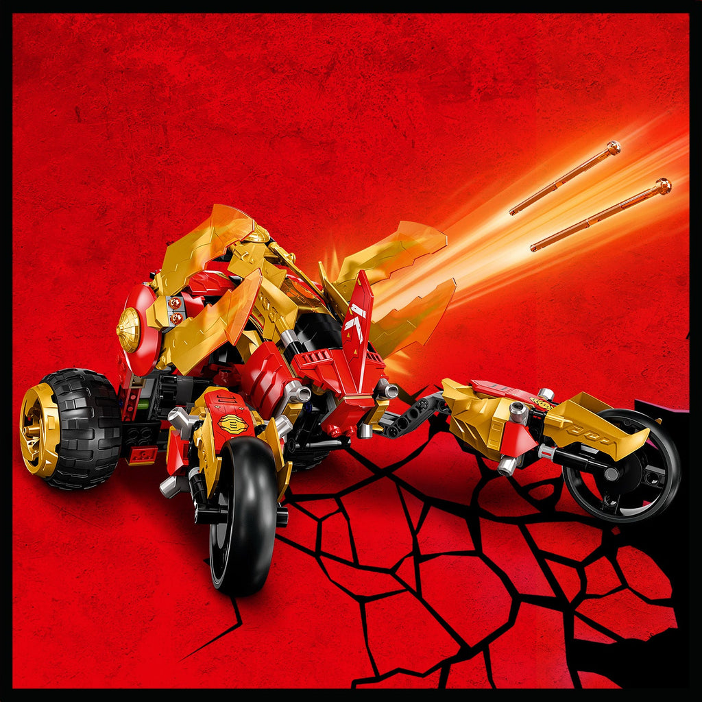 LEGO? NINJAGO? Kai's Golden Dragon Raider